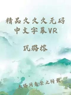 精品久久久无码中文字幕VR